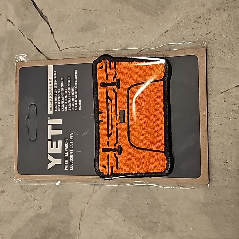 Yeti Limited Edition King Crab Orange Patch